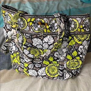 EUC Vera Bradley Citron Tote